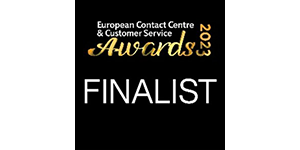 European Contact Center and custom Service Awards 2023 Finalist